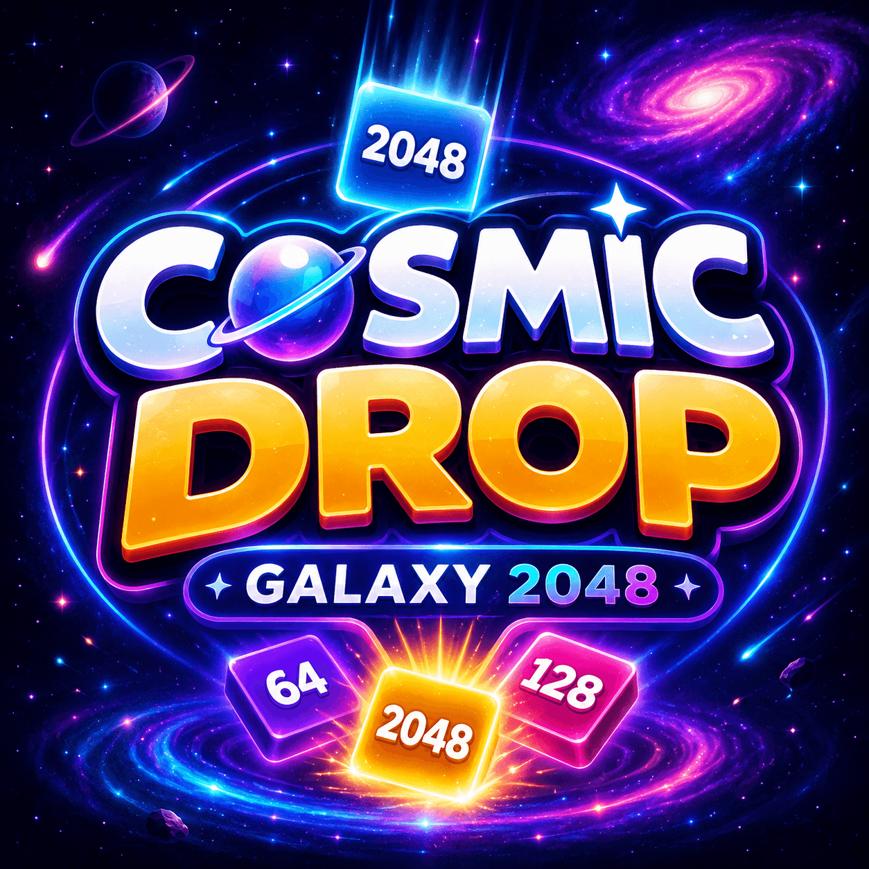Cosmic Drop hero screenshot